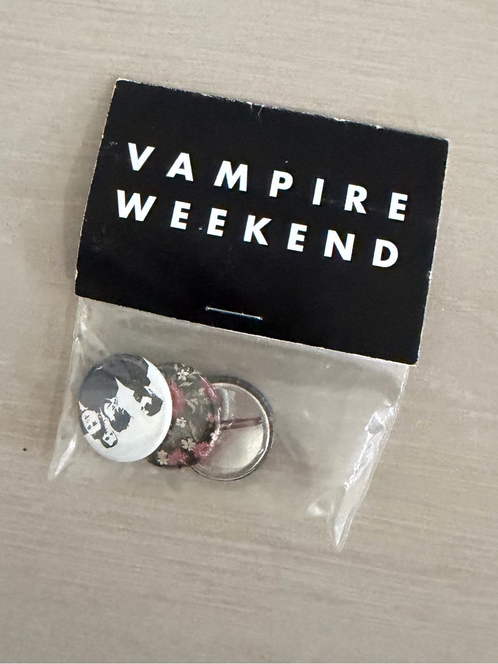 Vampire Weekend Buttons - Picture 1 of 2